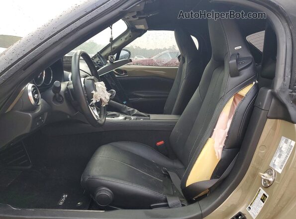 JM1NDAD74R0600797 2024 MAZDA MX-5 Gray Widok wnętrza z przodu