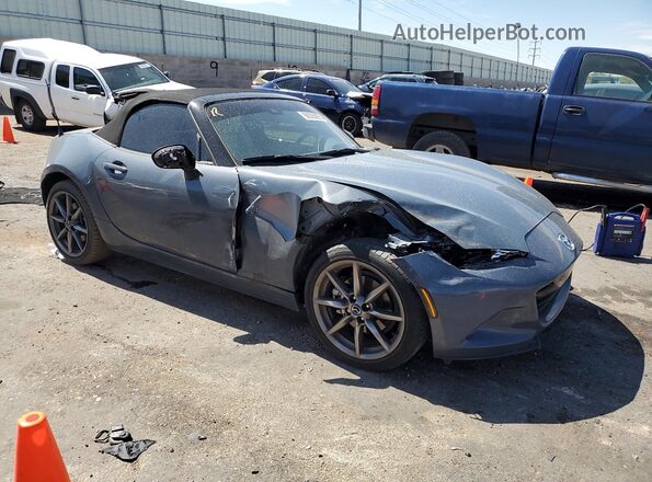 JM1NDAD76M0454850 2021 MAZDA MX-5 Gray Przód prawy