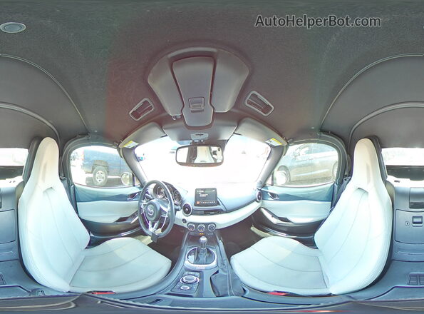 JM1NDAD76M0454850 2021 MAZDA MX-5 Gray Widok naklejki z numerem VIN