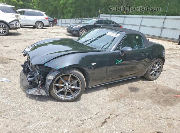 JM1NDAD77J0200401 2018 MAZDA MX-5 Черный Передняя левая четверть
