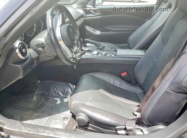 JM1NDAD77J0200401 2018 MAZDA MX-5 Черный Вид салона спереди