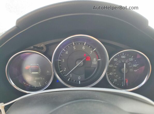 JM1NDAD79L0416382 2020 MAZDA MX-5 Синий Вид щитка приборов