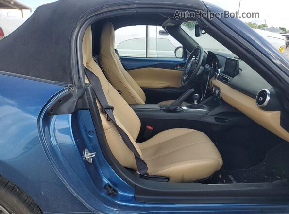 JM1NDAD79L0416382 2020 MAZDA MX-5 Синий Вид задних сидений