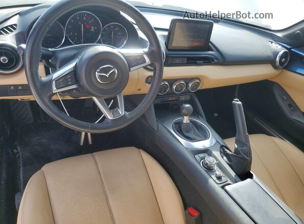 JM1NDAD79L0416382 2020 MAZDA MX-5 Синий Вид панели приборов