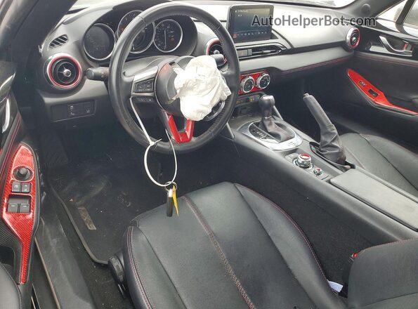 JM1NDAD7XJ0204068 2018 MAZDA MX-5 Black Вид панелі приладів