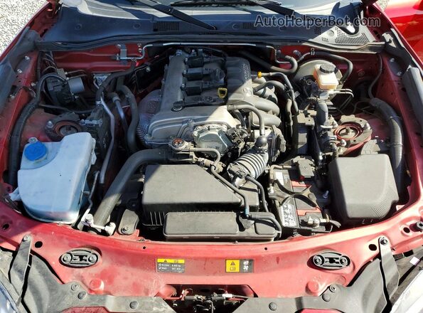 JM1NDAL71J0203537 2018 MAZDA MX-5 Burgundy Vista interior trasera