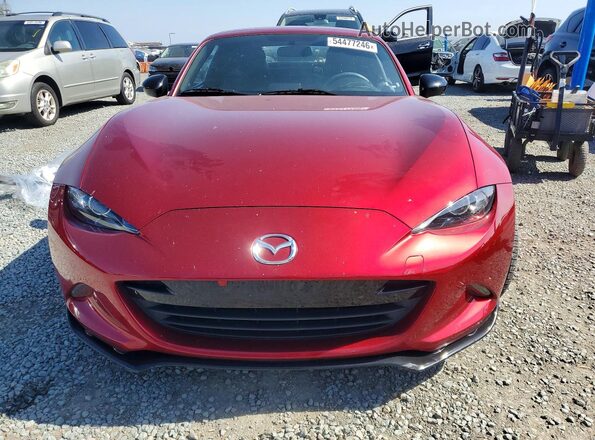 JM1NDAL71J0203537 2018 MAZDA MX-5 Burgundy Vista frontal