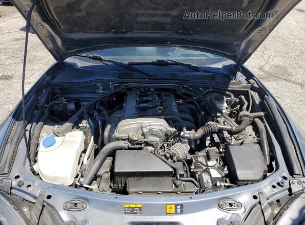 JM1NDAL73M0459912 2021 MAZDA MX-5 Серый Вид задней части салона