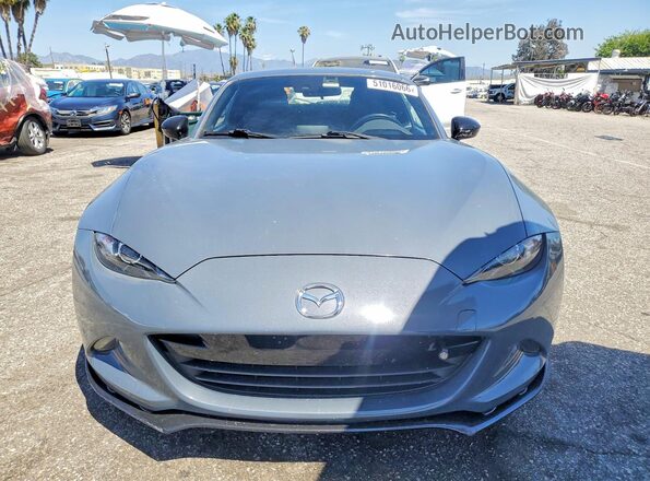 JM1NDAL73M0459912 2021 MAZDA MX-5 Серый Вид спереди