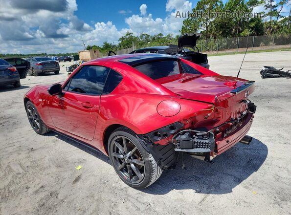 JM1NDAL77H0105140 2017 MAZDA MX-5 Красный Задняя левая четверть