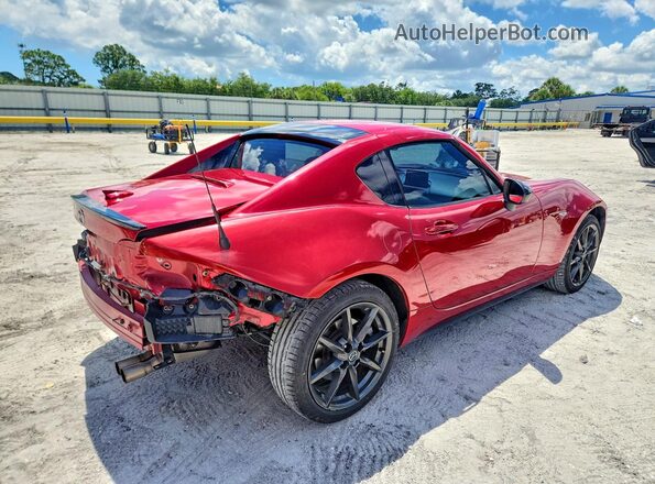 JM1NDAL77H0105140 2017 MAZDA MX-5 Красный Задняя правая четверть