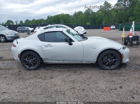 JM1NDAL78H0100593 2017 MAZDA MX-5 MIATA RF Белый Панорамный вид салона 360°