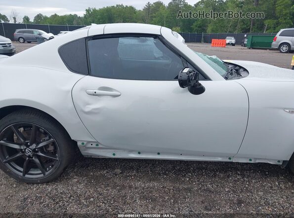 JM1NDAL78H0100593 2017 MAZDA MX-5 MIATA RF Белый Вид спереди
