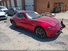2019 Mazda Mx-5 Miata Rf Grand Touring Red vin: JM1NDAM70K0310451