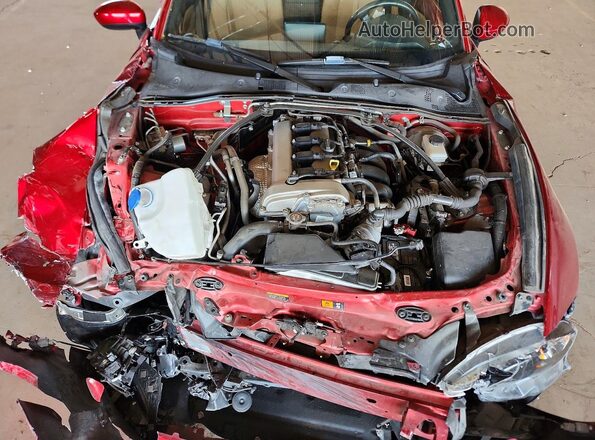 JM1NDAM72L0416546 2020 MAZDA MX-5 Burgundy Widok wnętrza z tyłu
