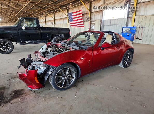 JM1NDAM72L0416546 2020 MAZDA MX-5 Burgundy Przód lewy