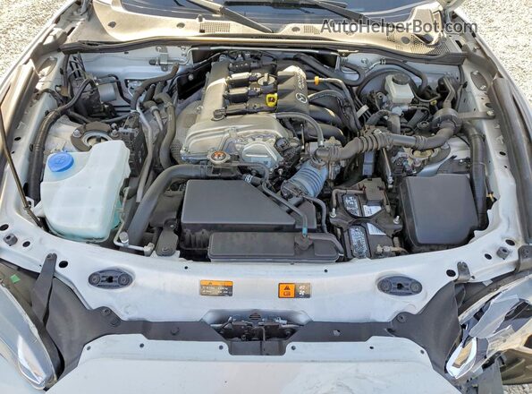 JM1NDAM73H0102413 2017 MAZDA MX-5 Серый Вид задней части салона