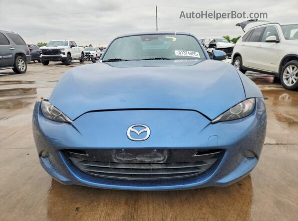 JM1NDAM73K0302571 2019 MAZDA MX-5 Blue Vista frontal