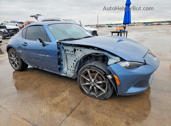 JM1NDAM73K0302571 2019 MAZDA MX-5 Blue Delantero derecho