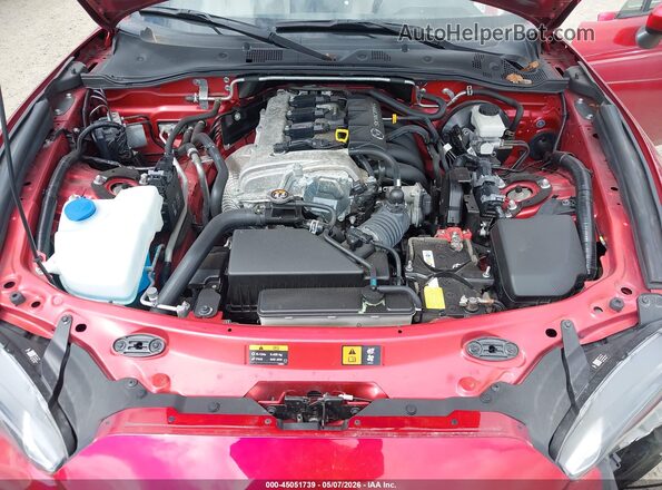JM1NDAM73M0459570 2021 MAZDA MX-5 MIATA RF Red Հետևի տեսք