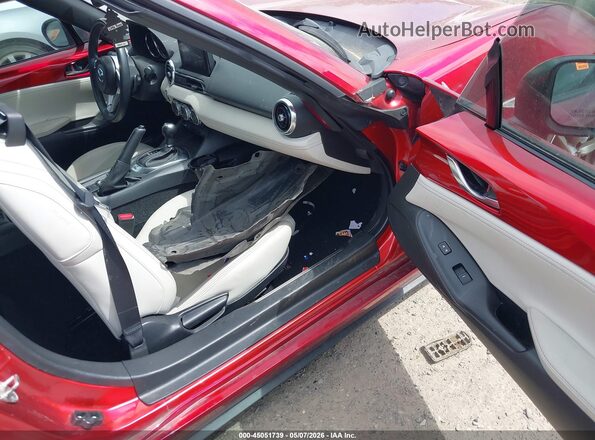 JM1NDAM73M0459570 2021 MAZDA MX-5 MIATA RF Red Սալոնի դիմացի տեսք