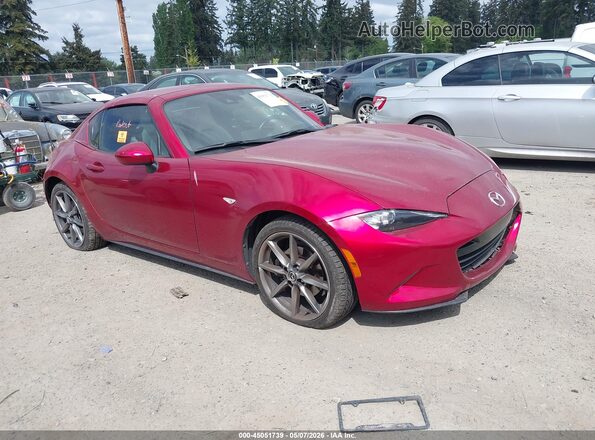 JM1NDAM73M0459570 2021 MAZDA MX-5 MIATA RF Red Առջևի աջ
