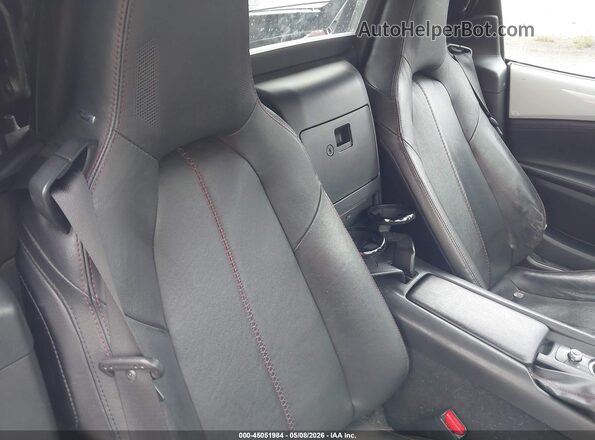 JM1NDAM74J0205944 2018 MAZDA MX-5 MIATA RF Gray Widok naklejki z numerem VIN