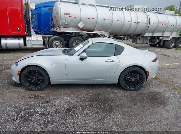JM1NDAM74J0205944 2018 MAZDA MX-5 MIATA RF Gray Widok wnętrza 360 stopni
