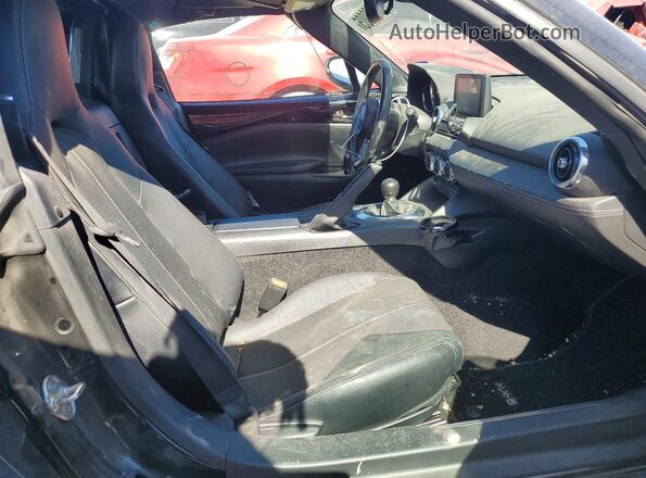 JM1NDAM75P0550974 2023 MAZDA MX-5 Black Widok tylnych siedzeń