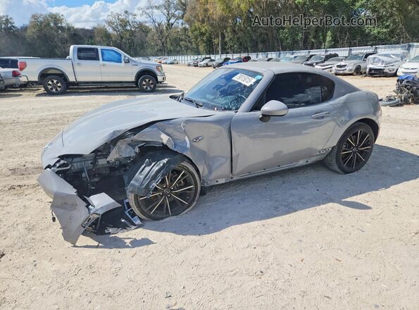 JM1NDAM75R0600601 2024 MAZDA MX-5 Gray Vista tres cuartos delantera izquierda