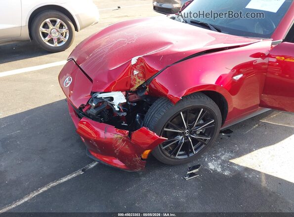 JM1NDAM75S0660741 2025 MAZDA MX-5 MIATA RF Red Widok z przodu