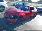 2025 Mazda Mx-5 Miata Rf Grand Touring Red vin: JM1NDAM75S0660741