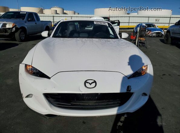 JM1NDAM77H0105038 2017 MAZDA MX-5 Белый Вид спереди