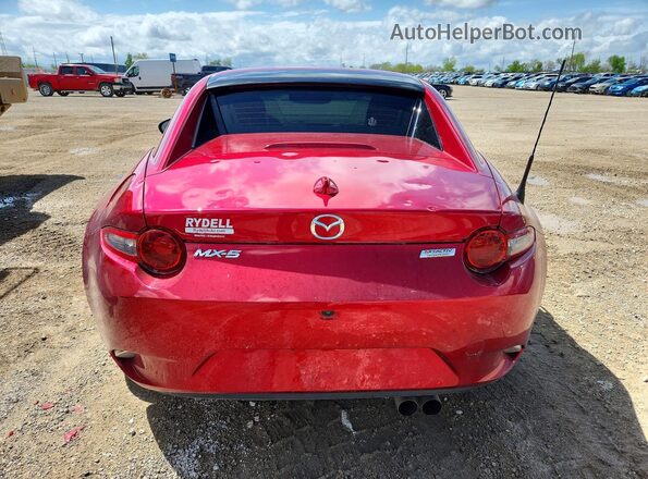 JM1NDAM77K0302783 2019 MAZDA MX-5 Red უკანა ხედი