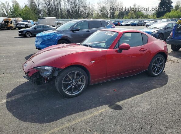 JM1NDAM77L0411942 2020 MAZDA MX-5 Red Передня ліва чверть