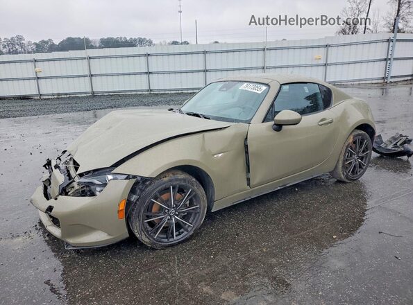 JM1NDAM77R0607839 2024 MAZDA MX-5 Желто-коричневый Передняя левая четверть