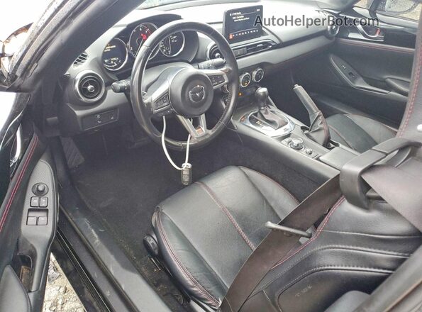 JM1NDAM79J0200514 2018 MAZDA MX-5 Черный Вид панели приборов