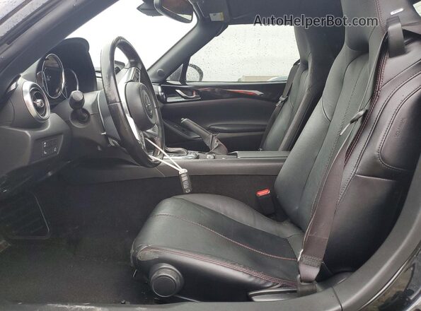 JM1NDAM79J0200514 2018 MAZDA MX-5 Черный Вид салона спереди