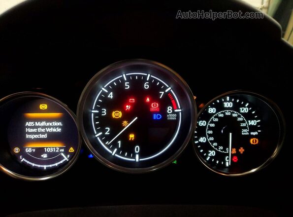 JM1NDAM7XR0608807 2024 MAZDA MX-5 White ხელსაწყოთა პანელის ხედი