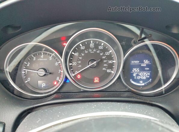JM3KE2BY9G0773835 2016 MAZDA CX-5 Красный Вид щитка приборов
