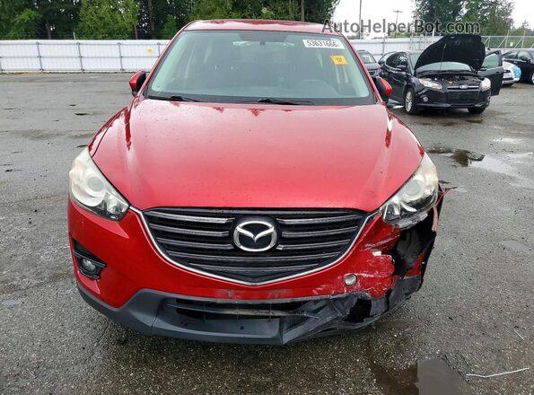 JM3KE2BY9G0773835 2016 MAZDA CX-5 Красный Вид спереди