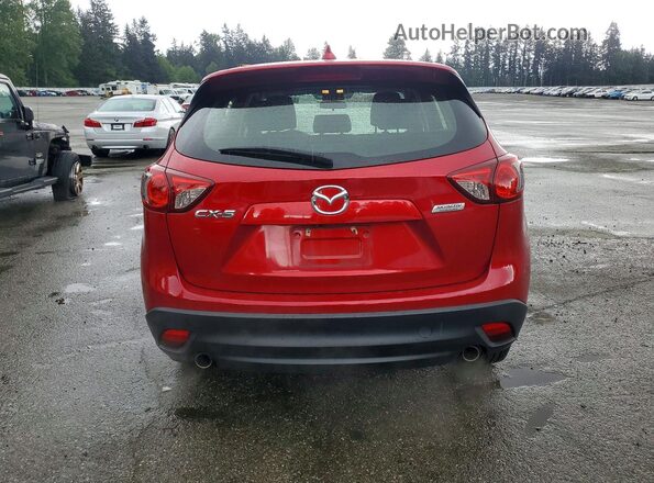 JM3KE2BY9G0773835 2016 MAZDA CX-5 Красный Вид сзади