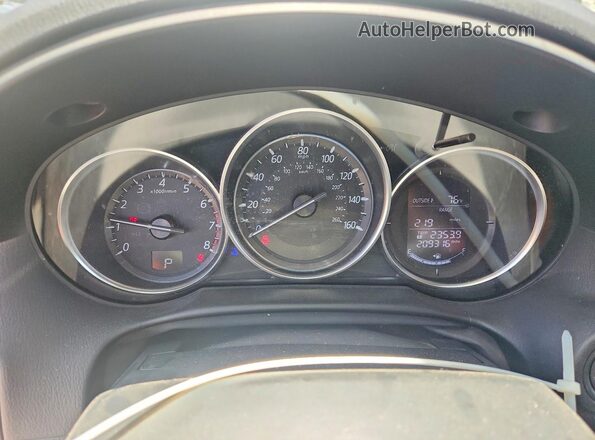 JM3KE2CY7G0699586 2016 MAZDA CX-5 Gray Widok zestawu wskaźników