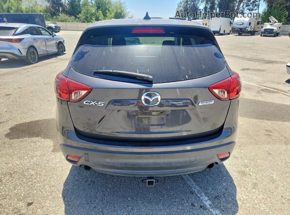 JM3KE2CY7G0699586 2016 MAZDA CX-5 Gray Widok z tyłu