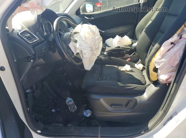JM3KE2CY7G0896192 2016 MAZDA CX-5 Белый Вид салона спереди