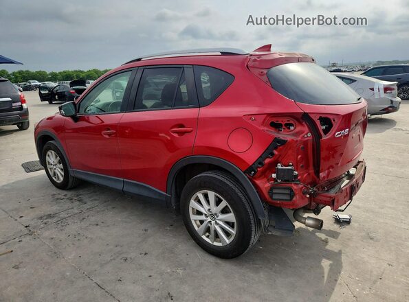 JM3KE2CY9G0917057 2016 MAZDA CX-5 Красный Задняя левая четверть
