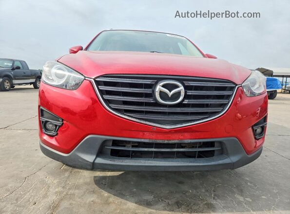 JM3KE2CY9G0917057 2016 MAZDA CX-5 Красный Вид спереди