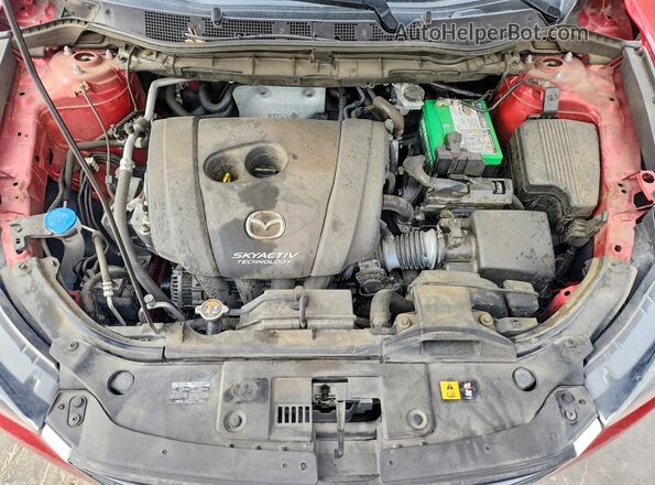 JM3KE2CY9G0917057 2016 MAZDA CX-5 Красный Вид задней части салона