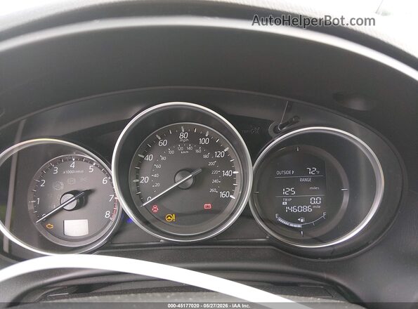 JM3KE2CYXG0695273 2016 MAZDA CX-5 Серый Вид задних сидений