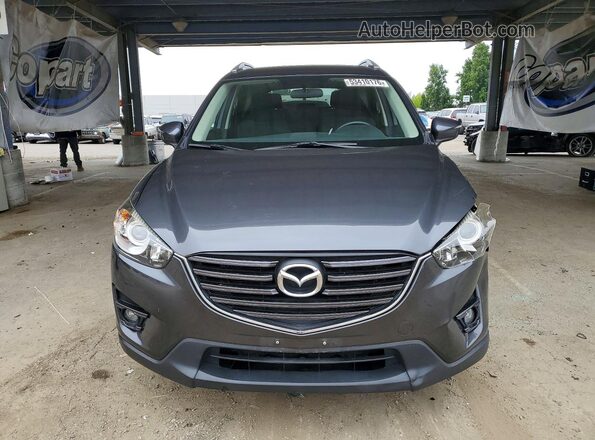 JM3KE2CYXG0812267 2016 MAZDA CX-5 Угольный Вид спереди